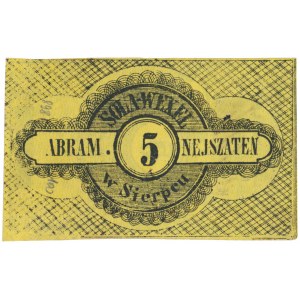 Sierpce, Abram Nejszaten, 5 kopiejek 1862