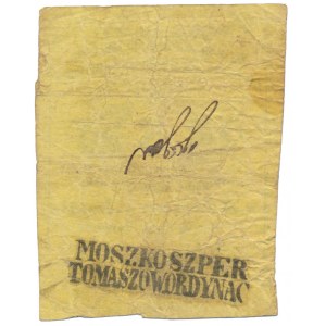Tomaszów, Moszko Szper, 5 kopiejek 1861