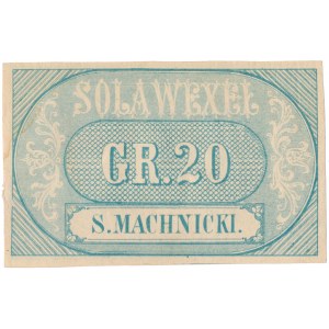 S. Machnicki, 20 groszy 1862