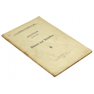 Katalog aukcji Leo Hamburger 1902