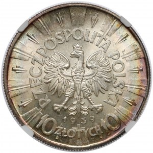 Piłsudski 10 złotych 1939