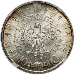 Piłsudski 10 złotych 1939