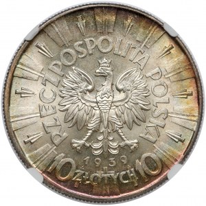 Piłsudski 10 złotych 1939