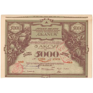 GRANUM..., Em.6, 5x 5.000 mkp - okaziciel