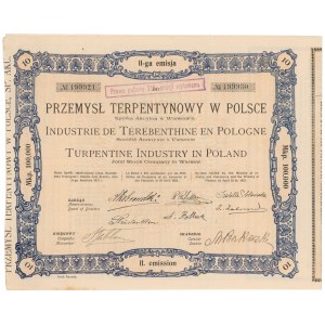 Przemysł Terpentynowy w Polsce, Em.2, 10x 10.000 mk