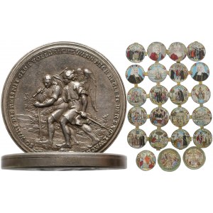 Niemcy, Medal śrubowy Schraubmedaille - z obrazkami
