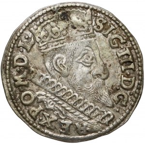 Zygmunt III Waza, Trojak Bydgoszcz 1598 - data szeroko