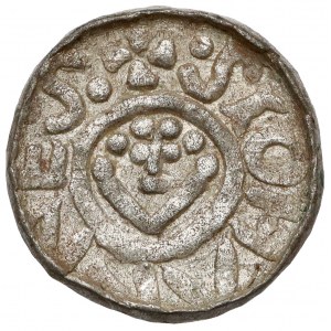 Bolesław III Krzywousty, Denar Wrocław (przed 1107) - monogram SI
