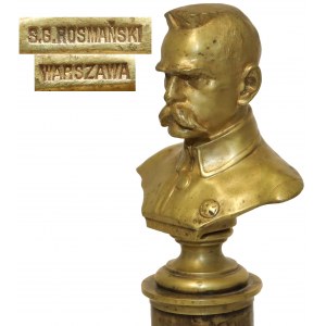 Popiersie Józef Piłsudski, W. Wasiewicz, S. Romański