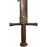 Afryka północna, Maroko XIX/XXw. Miecz w typie średniowiecznych mieczy europejskich