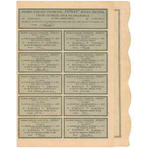 NITRAT Polskie Zakłady Chemiczne, Em.1, 5x 500 mkp 1921