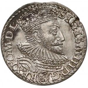 Zygmunt III Waza, Trojak Malbork 1592 - b. ładny