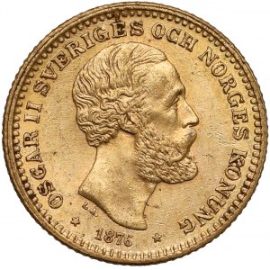 Sweden, Oscar II, 10 Kronor 1876