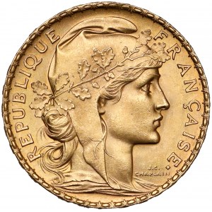 Francja, 20 franków 1912