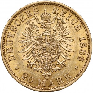 Niemcy, Prusy, 20 marek 1886-A