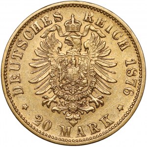 Niemcy, Bawaria, 20 marek 1876-D