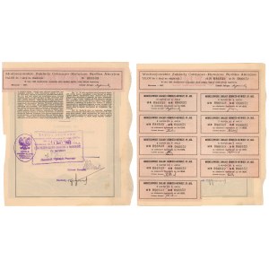 Modrzejowskie Zakłady Górniczo-Hutnicze, 50 zł i 4x 50 zł 1927 (2szt)