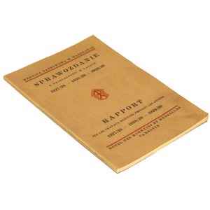 Sprawozdanie z działalności Mennicy za 1927-1930