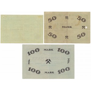 Hoymgrube (Rybnik Niewiadom), 20, 50 i 100 mk 1921 (3szt)
