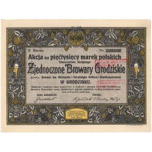 Zjednoczone Browary Grodziskie, Em.2, 5.000 mkp