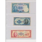 China - lot of banknotes - issues before 1945 (12pcs)