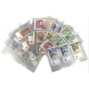 Bułgaria - zestaw banknotów 1962-2009 (22szt)