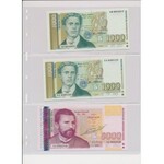 Bułgaria - zestaw banknotów 1962-2009 (22szt)