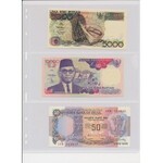 Asia, Collection of banknotes