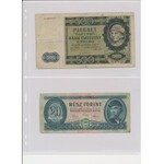 Niemcy, Austria, Węgry, Polska - duży zestaw banknotów Europy