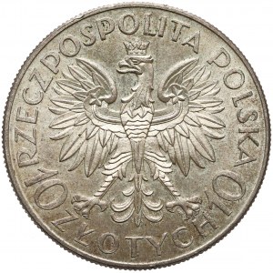 Traugutt 10 złotych 1933 - piękny