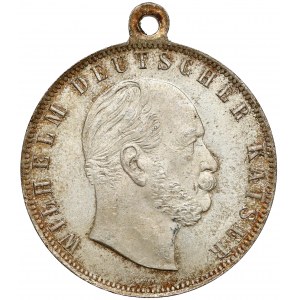 Prusy, Medal, Kriegerfest des Kriegerverbandes 1881