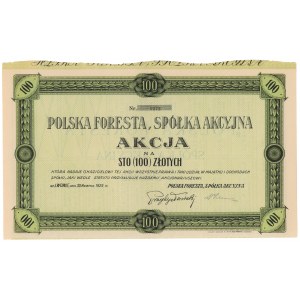 POLSKA FORESTA, 100 zł 1925