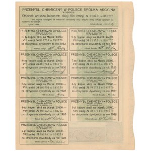 Przemysł Chemiczny w Polsce, Em.6, 25x 50 zł 1923