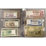Niemcy, Duży, ciekawy zestaw banknotów i notgeldów