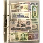 Big lot of world banknotes - Europa, Asia, Africa, America...