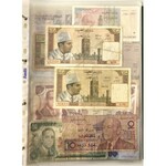 Big lot of world banknotes - Europa, Asia, Africa, America...