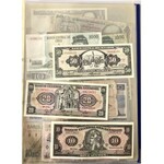 Big lot of world banknotes - Europa, Asia, Africa, America...