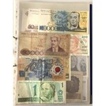 Big lot of world banknotes - Europa, Asia, Africa, America...