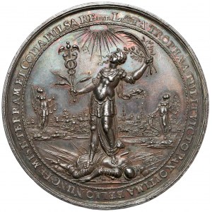 Medal rokowania pokojowe w wojnie 30-letniej 1644 (DADLER)