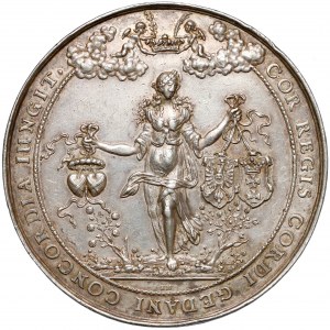 Jan II Kazimierz, Medal 200. rocznica powrotu Gdańska do Rzeczpospolitej 1653 r. (Höhn)