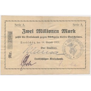 Leobschutz (Głubczyce), 2 mln mk 1923