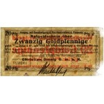 Oberlangenbielau (Bielawa), Christian Dierig GmbH, 20 Goldpfennige 1923