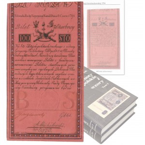 100 złotych 1794 - C - ex. Miłczak ilustrowane w katalogu - najrzadsza seria - piękny stan