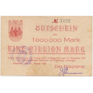 Patschkau (Paczków), 1 mln mk 1923