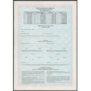 Huta Łabędy, SPECIMEN Obligacji 10.000 zł 1996