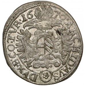 Austro-Węgry, Leopold I, 3 krajcary 1670, Wiedeń