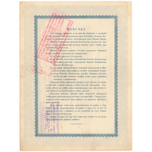 Poznań, PZK, List zastawny 500 dolarów 1933