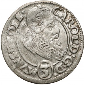 Śląsk, Karol II, 3 Krajcary 1616, Oleśnica