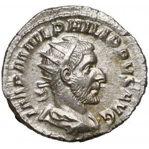 Rome, Philip I Arab, AR Antoninian - Virtus