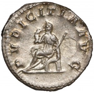 Rome, Herennia Etruscilla, AR Antoninian - Pudicita